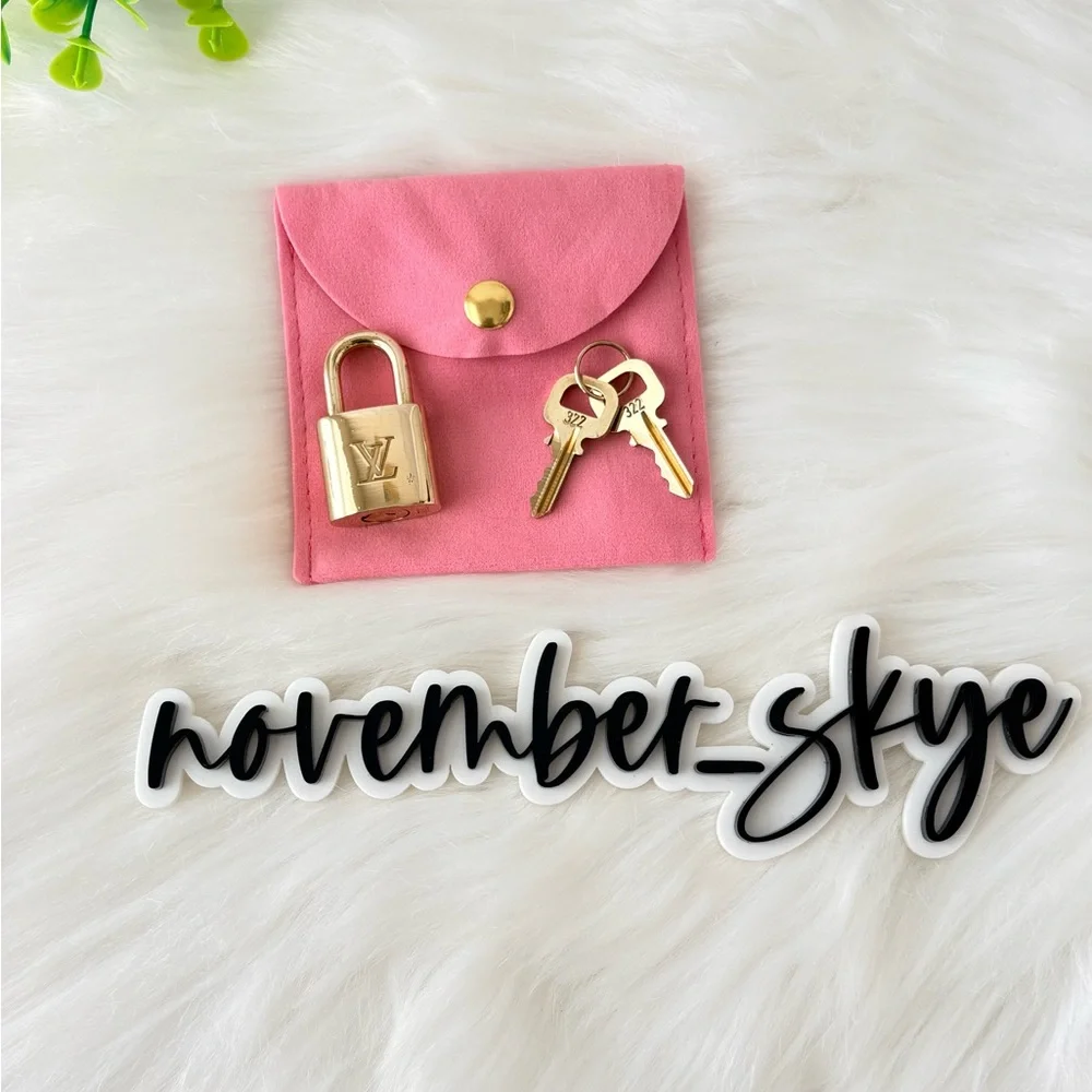 Louis Vuitton Padlock And Key #322‎